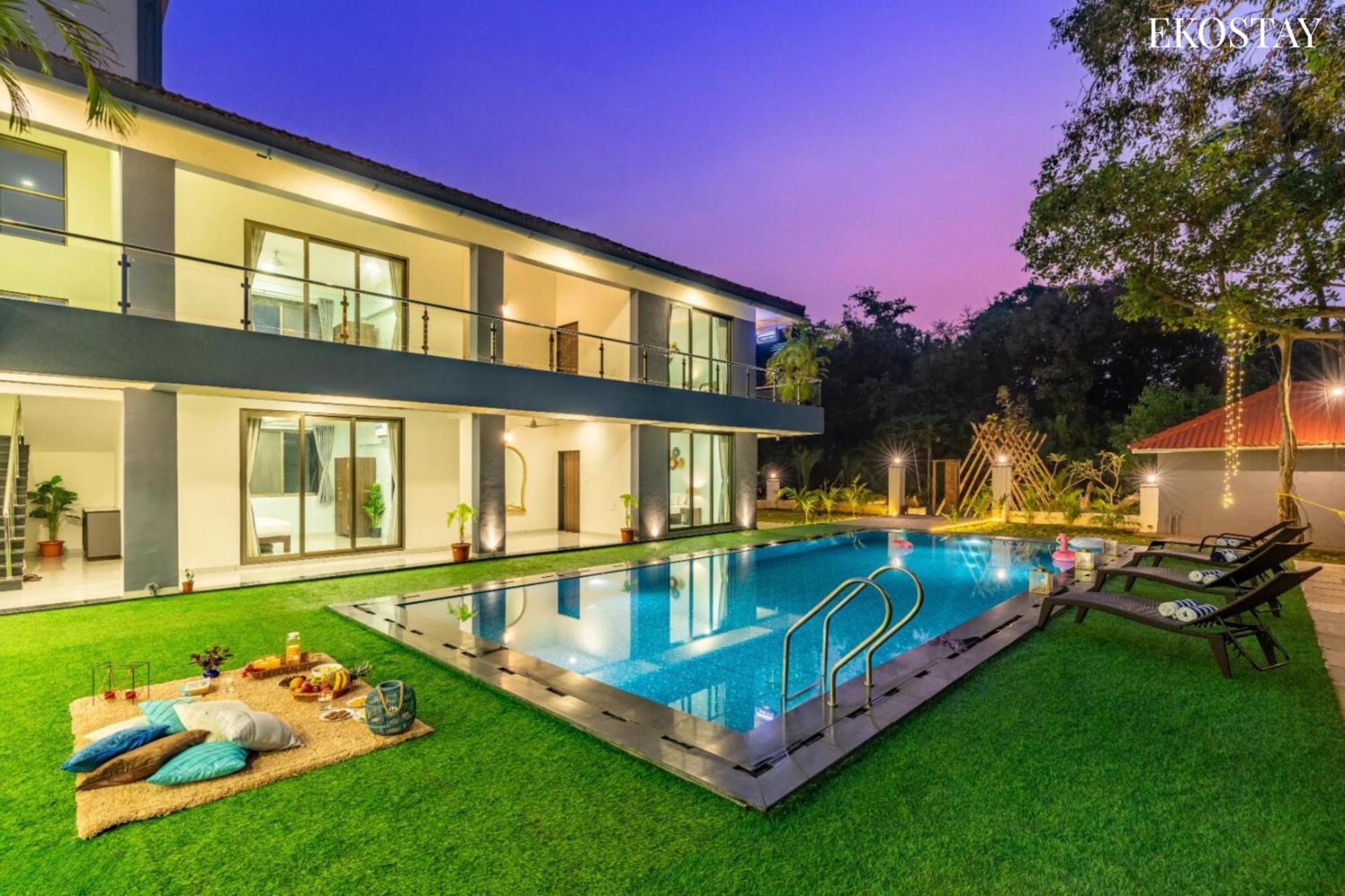 Ekostay Luxe - Casa De Atlantis Alībāg Exteriér fotografie